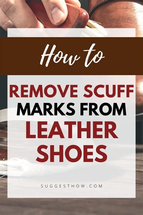 removing scuff marks from leather